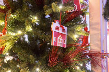 MADRID,SPAIN - DECEMBER 18: selling all kinds of items at the Christmas market in the city December 18, 2014 in Madrid Spainのeditorial素材