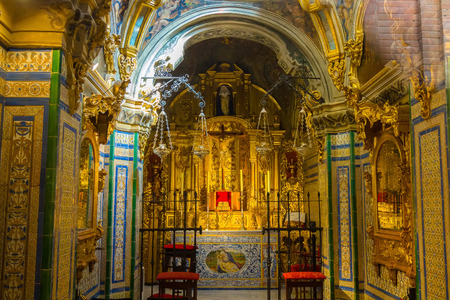 small chapel in Seville, Spainのeditorial素材