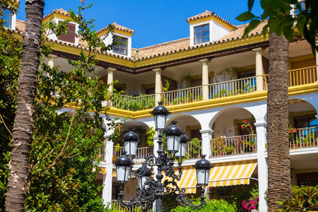 modern buildings in city of Cordoba, Spain