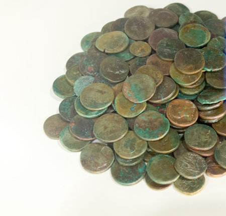 Ancient coins of ancient Rome