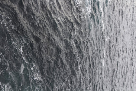 Background with rough sea waters