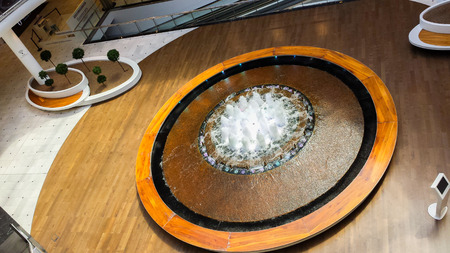 small decorative indoor water fountainの写真素材