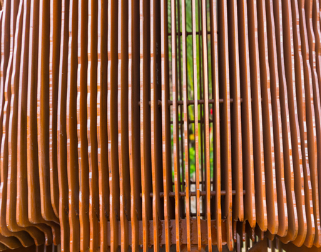 Background sheet iron structureの写真素材