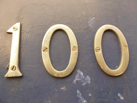 One Hundredの写真素材