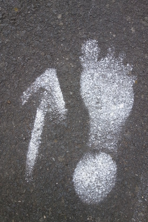 A Step in the Right Directionの写真素材