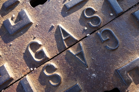 Gas Signの写真素材