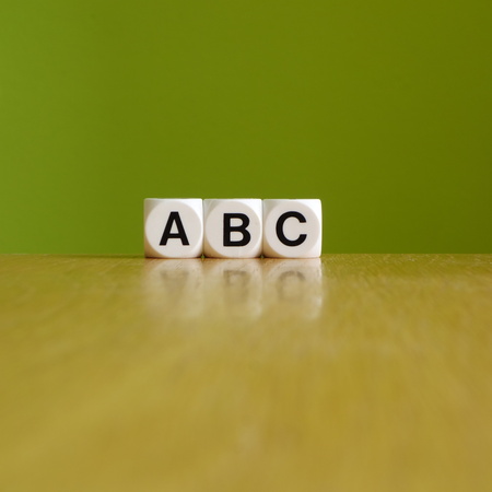 ABCの写真素材