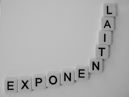 Exponentialの写真素材