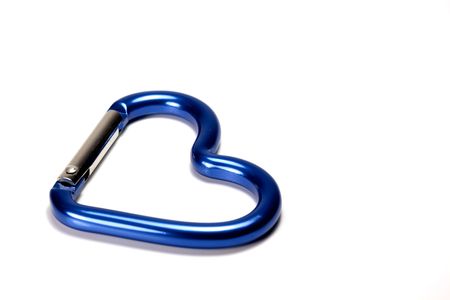 heart shaped metal lockの写真素材