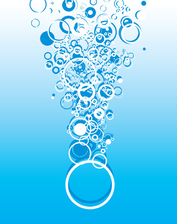 abstract bubblesのイラスト素材