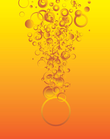abstract bubblesのイラスト素材