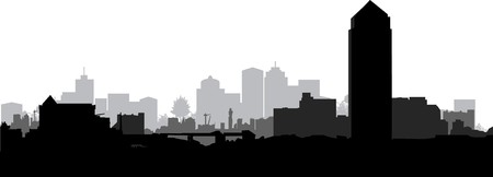 cityscapeのイラスト素材