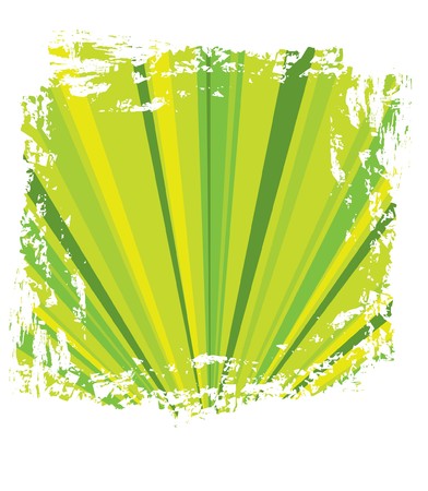 green abstract grunge squareのイラスト素材