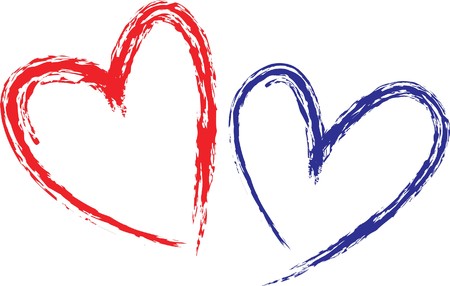 love heartsのイラスト素材