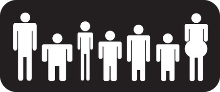 stick menのイラスト素材