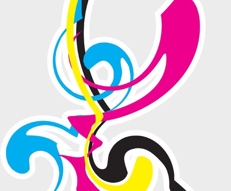 cmyk colorsのイラスト素材