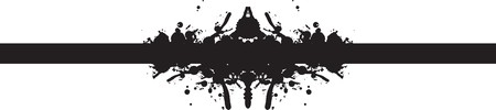 abstract banner splashのイラスト素材