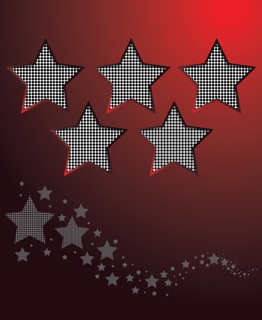 star backgroundのイラスト素材