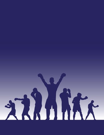 boxingのイラスト素材