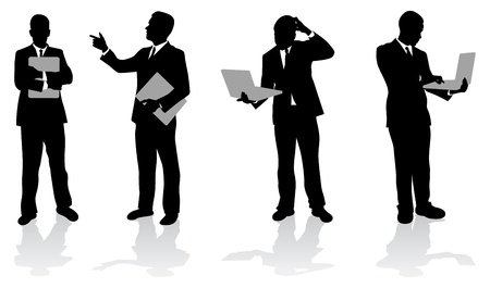 business backgroundのイラスト素材