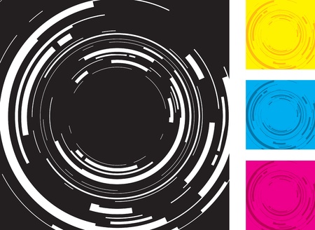circle backgroundのイラスト素材