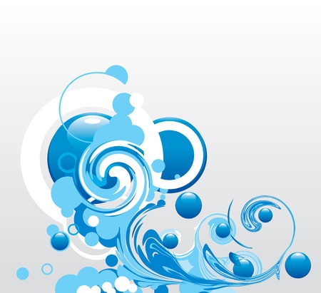 abstract swirling backgroundのイラスト素材