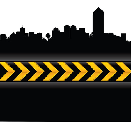 cityscape backgroundのイラスト素材