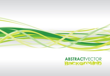 a abstract green spiral line backgroundのイラスト素材