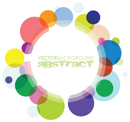 abstract circle backgroundのイラスト素材