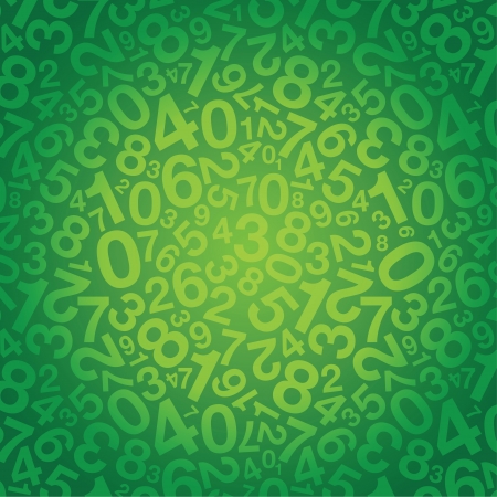 number backgroundのイラスト素材
