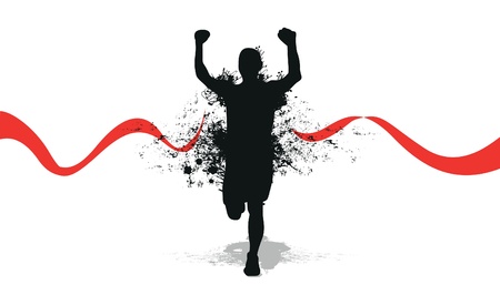 running splash manのイラスト素材