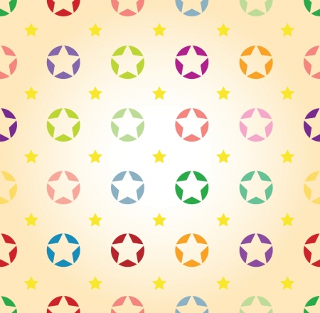 seamless star backgroundのイラスト素材