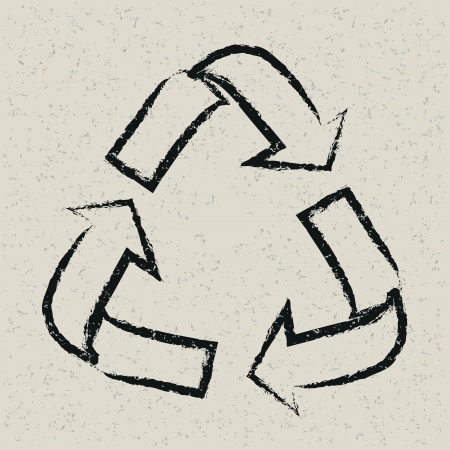 recycling backgroundのイラスト素材