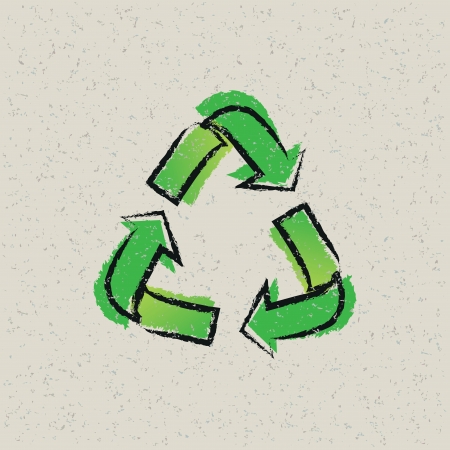 recycling backgroundのイラスト素材