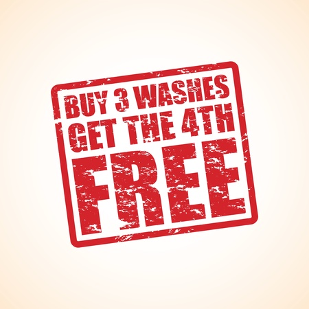 free car washesのイラスト素材