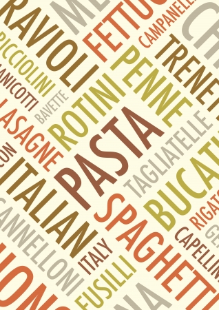 an a4 pasta backgroundのイラスト素材