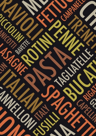an a4 pasta backgroundのイラスト素材