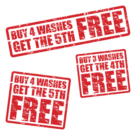 free car washのイラスト素材
