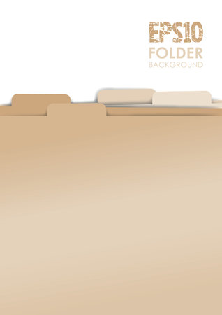 paper folder filesのイラスト素材
