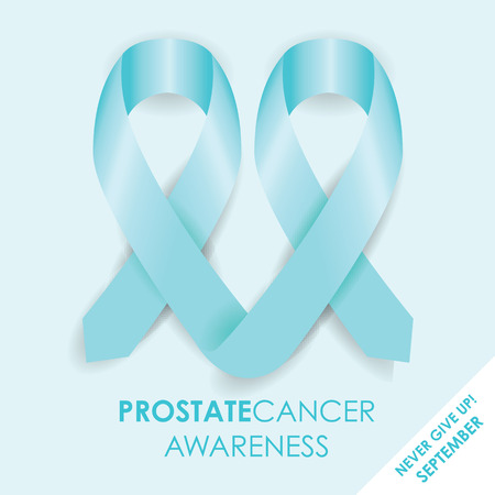 prostate cancer ribbonのイラスト素材