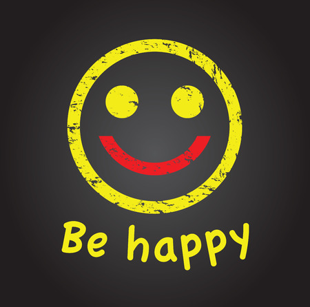 happy faceのイラスト素材