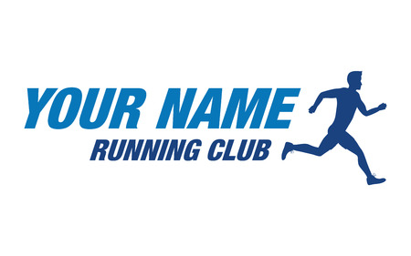 running club manのイラスト素材