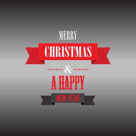 merry christmas and a happy new yearの写真素材