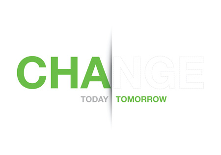 green change abstract backgroundのイラスト素材