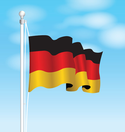 germany flagのイラスト素材
