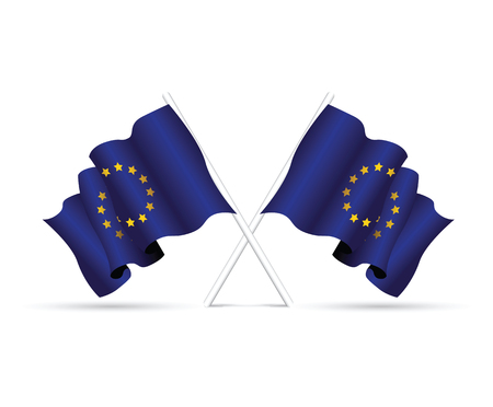 european flagのイラスト素材