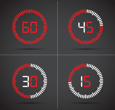 timer setのイラスト素材