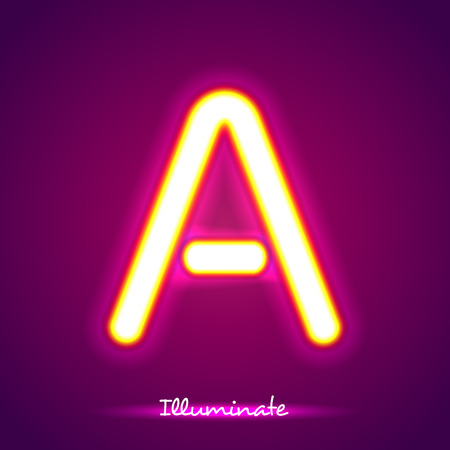 letter illuminationのイラスト素材