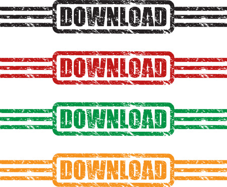 download stamp setのイラスト素材