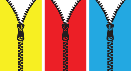 colourful zip backgroundのイラスト素材